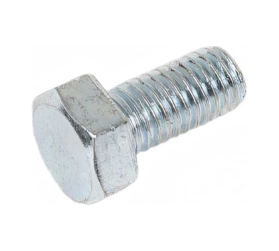 Болт Доброга М8x16 мм, цинк, к.п. 4.8, DIN 933, 5 шт. ЦБ-00020765