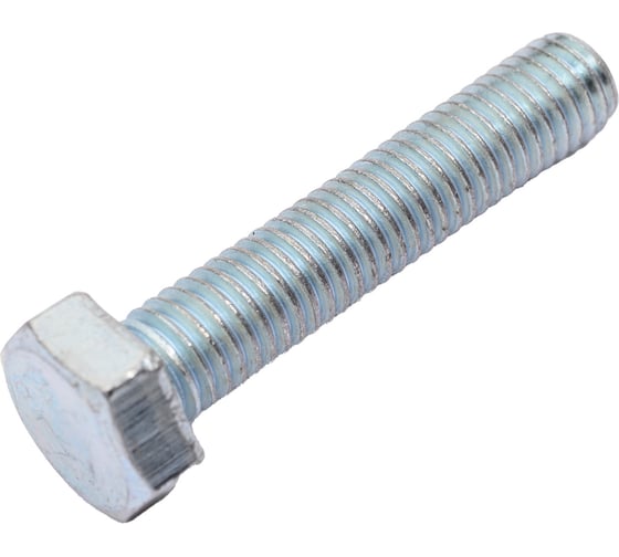Болт Доброга М8x40 мм, цинк, DIN 933, 5 шт. ЦБ-00020767