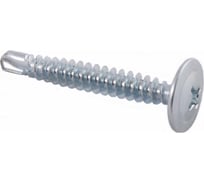 Саморез Доброга пресс-шайба, 4,2x32 мм, цинк, сверло, 500 шт. ЦБ-00028671
