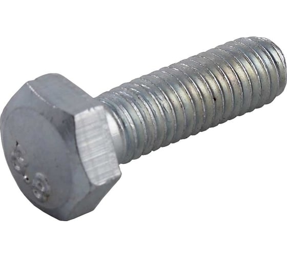 Болт Доброга 16x90 мм, цинк, к.п. 8.8, DIN 933, 25 кг ЦБ-0038999