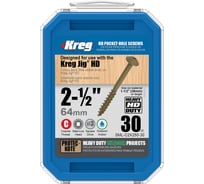 Шурупы Kreg Protec-Kote для HD 2-1/2" 64мм 30 шт. SML-C2X250-30-INT