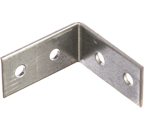 Крепежный равносторонний уголок Метизный двор KUR-40x40x20 мм 200 шт. 4690441037459