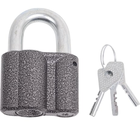 Навесной замок Зубр Россия ВС2М1 дисковый механизм секрета 37220-1