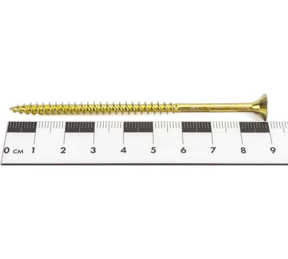 Саморез ГОСКРЕП ШУЖ 5,0х90, 100 шт. пл.конт 400 мл 1-0028250
