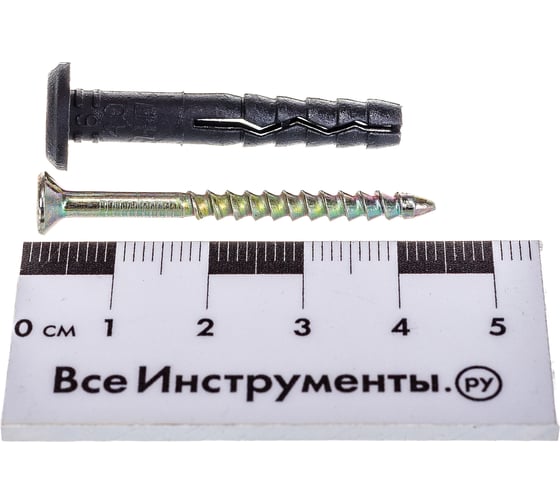 Дюбель-гвоздь КРЕП-КОМП борт грибовидный 6х40 200шт дг640г200