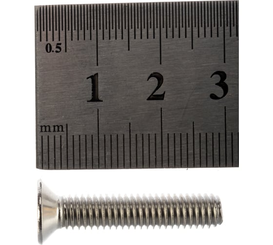 Винт Госкреп DIN 965 6х30 нержав. сталь 6 шт. 10-0023220