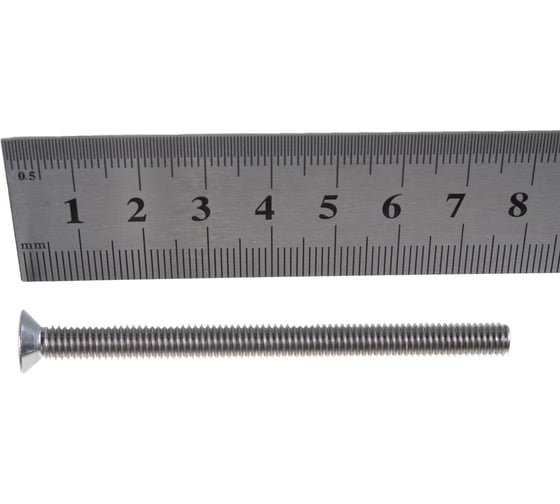 Винт DIN 965 с пот. гол. ГОСКРЕП 6 х 80 нержав. сталь 2 шт. 10-0023260