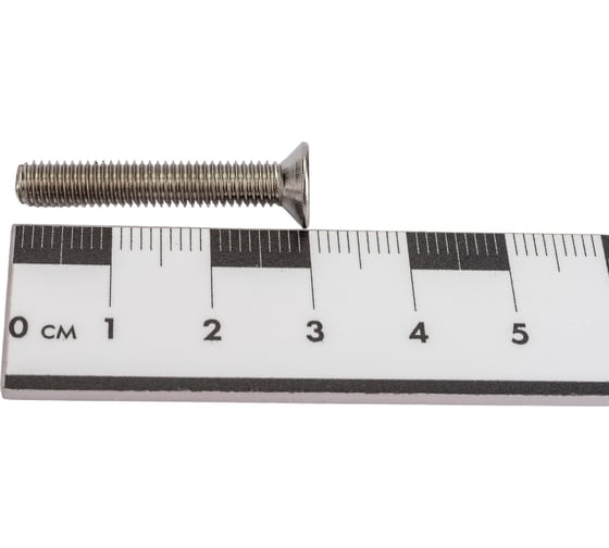 Винт Госкреп DIN 965 5х30 нержав. сталь 6 шт. 10-0023120