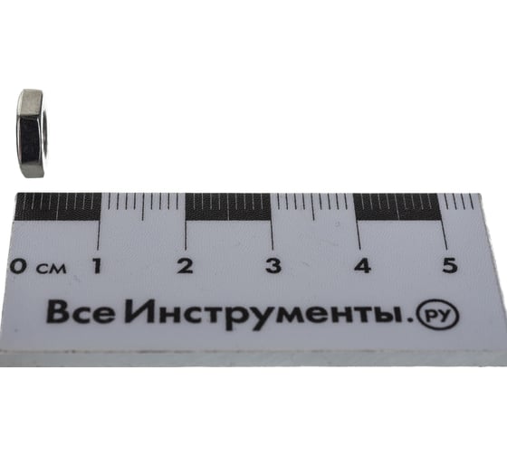 Шестигр. низкая гайка ГОСКРЕП DIN 439 М6 нержав. сталь 10 шт. КН.050279