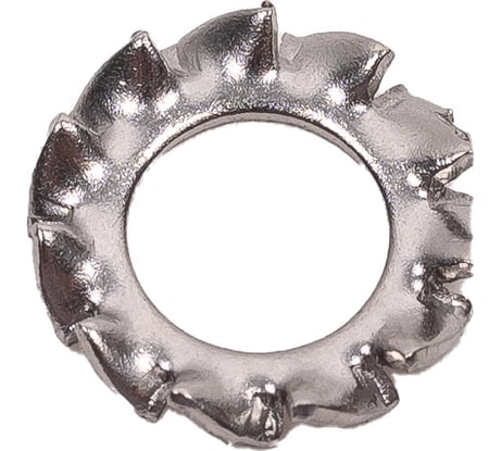 Стопорная шайба ГОСКРЕП DIN 6798A М4 10 шт. 10-0025540