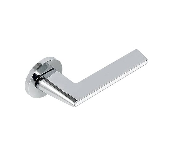 Дверные ручки ADDEN BAU RIVER S-486 CHROME / WHITE Хром 940002023094