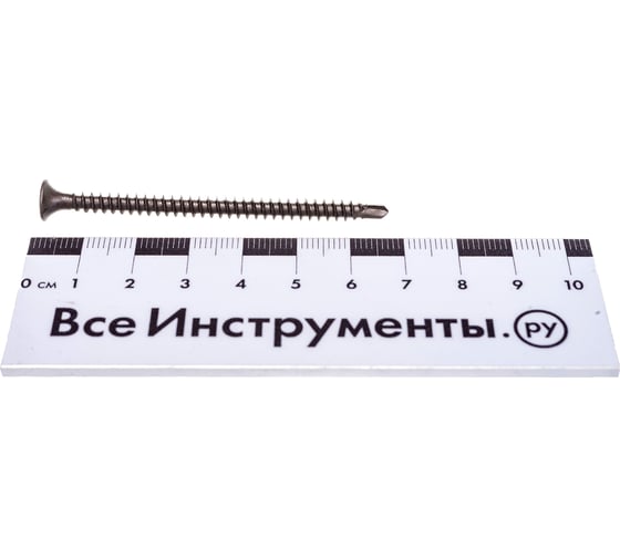 Саморез КРЕП-КОМП потай сверло, черный 4,2х66 2500шт спч66