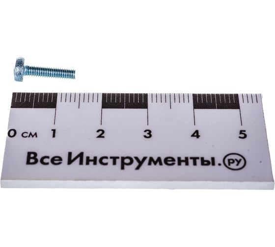 Винт с полуцилиндрической головкой КРЕП-КОМП цинк DIN7985 3х12 100шт вц312мф
