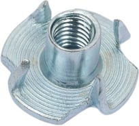 Крыльчатая гайка КРЕП-КОМП врезная DIN1624 м5х8 60шт гкв5мф