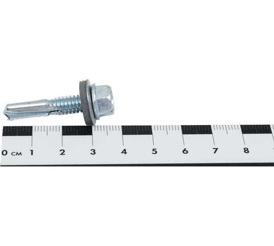 Саморез КРЕП-КОМП кровельный, с увеличенным сверлом, 6,3х32 Kn 150шт скд6332ф