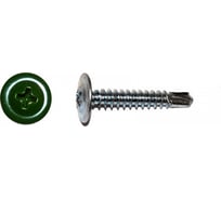 Саморез КРЕП-КОМП ПШC сверло 4,2х32 RAL6002 500шт пшс326002