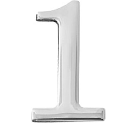 Дверная цифра DN-01-1-Z-CR APECS 19009 00019009