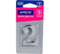 Дверная цифра APECS DN-01-2-Z-CR 19010