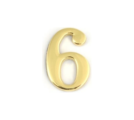 Дверная цифра DN-01-6-Z-G APECS 19004 00019004