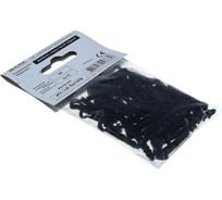 Дюбель-хомут для плоского кабеля EKF 5х10 мм, черный PROxima 10 шт. plc-cd-5x10b-r