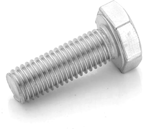 Болт с шестигранной головкой R2R полная резьба, din 933, 8.8, цинк, м6x20 мм, 100 шт. 9500-BI03106020Z