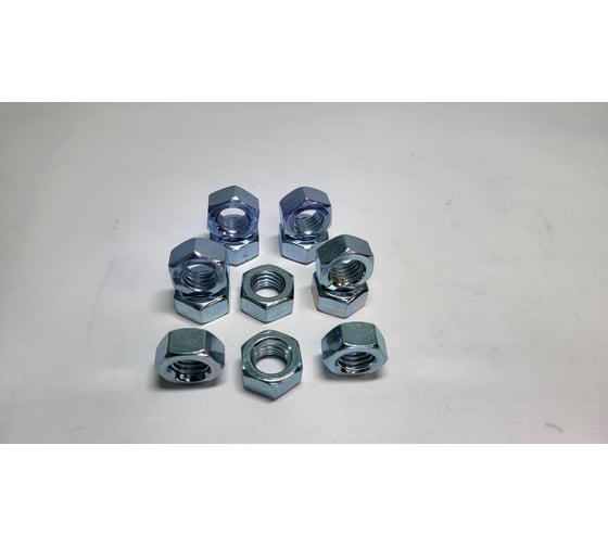 Гайка шестигранная R2R din 934, к.п. 8, цинк, м12, 10 шт. 9700-Gk052120Z