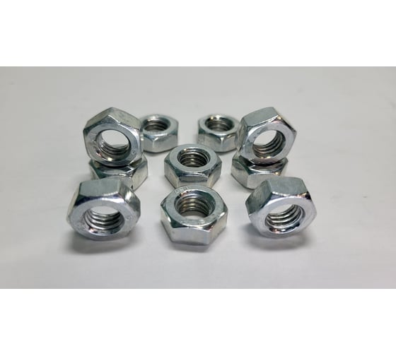 Гайка шестигранная R2R din 934, к.п. 8, цинк, м10, 10 шт. 9700-Gk052100Z