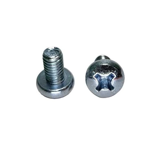 Винт с полуцилиндрической головкой R2R din 7985, 4.8, цинк, шлиц ph, pz, m6x10 (упаковка 100 шт) 9600-Vn016060010Z 1