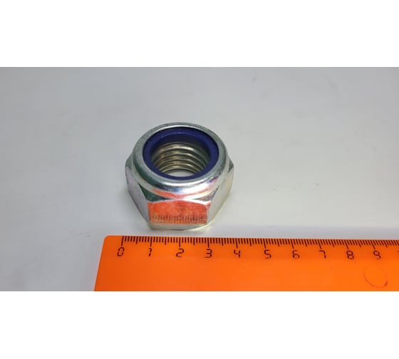 Гайка шестигранная самоконтрящаяся R2R нейлон, din 985, цинк, м24 9700-Gk09024Z