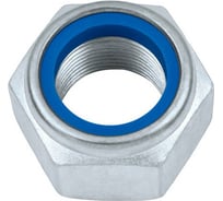 Гайка шестигранная самоконтрящаяся R2R нейлон, din 985, цинк, м16 9700-Gk09016Z