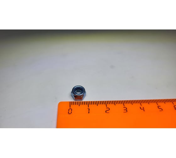 Гайка шестигранная самоконтрящаяся R2R нейлон, din 985, цинк, м5, 20 шт. 9700-Gk09005Z