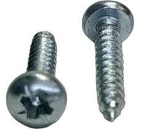 Саморезы c полукруглой сферической головкой R2R острые, din 7981, цинк, 3,9x19 мм, 100 шт. 9400-Sm02039019