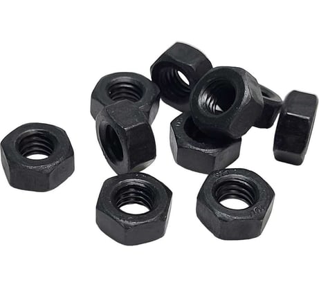Гайка шестигранная R2R din 934, к.п 10, фосфат, м6, 10 шт. 9700-Gk07006000F