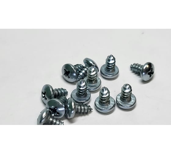Шуруп с полукгруглой головкой R2R din 7981, 4,8x9,5 мм, 100 шт. шп4895