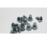 Шуруп с полукгруглой головкой R2R din 7981, 4,8x9,5 мм, 100 шт. шп4895 3