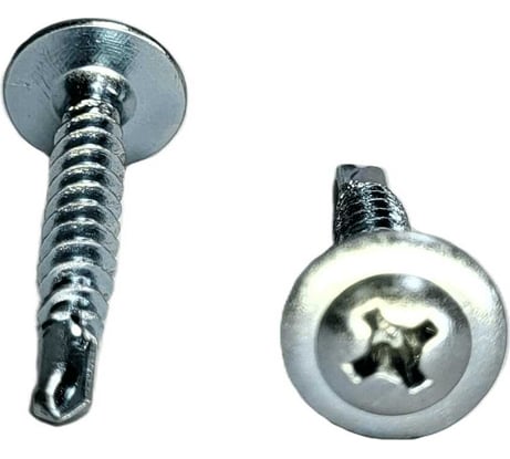 Саморезы с прессшайбой R2R сверло, рн2, цинк, 4,2x25 мм, 100 шт. 9400-Sm1514225Z