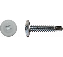 Саморез КРЕП-КОМП ПШC сверло 4,2х13 RAL9003 1500шт пшс139003