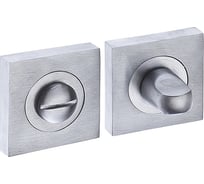 Поворотная кнопка DOORLOCK DL M08/SY SCB матированный хром, квадратная розетка, A=35-42мм, шток 5/8мм 73588