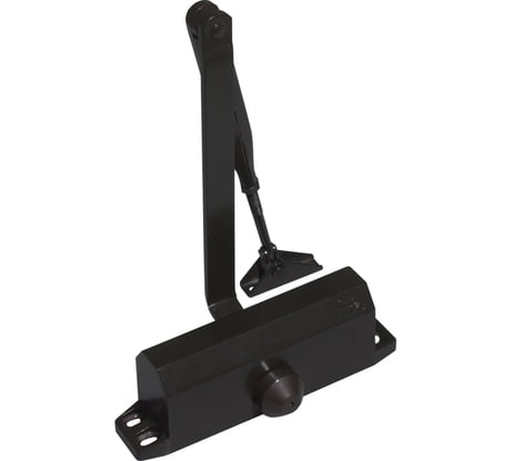 Доводчик DOORLOCK DL77N size 4/5 черный, крепежные размеры 162-168мм х 19мм 75543