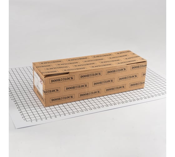 Доводчик DOORLOCK DL77N size 4/5 черный, крепежные размеры 162-168мм х 19мм 75543