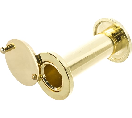 Глазок DOORLOCK DL VA16/50-75mm/200 PB полированная латунь 74205