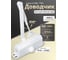 Доводчик DOORLOCK DL77N size 4/5 белый, крепежные размеры 162-168мм х 19мм 75541 2