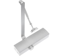Доводчик DOORLOCK DL200 BC DC size 1-5 серебристый, с регулируемыми функциями тормоза 75510