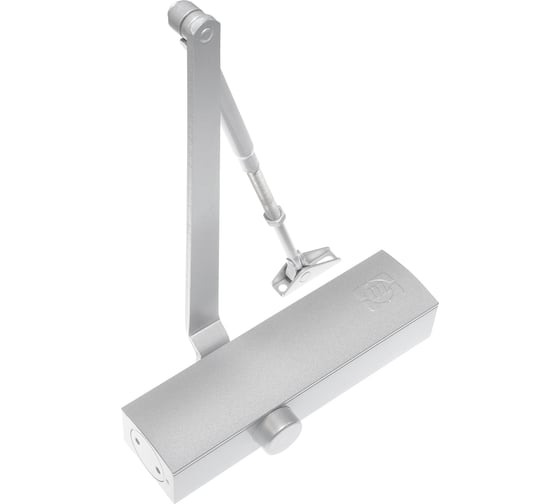 Доводчик DOORLOCK DL200 BC DC size 1-5 серебристый, с регулируемыми функциями тормоза 75510 1