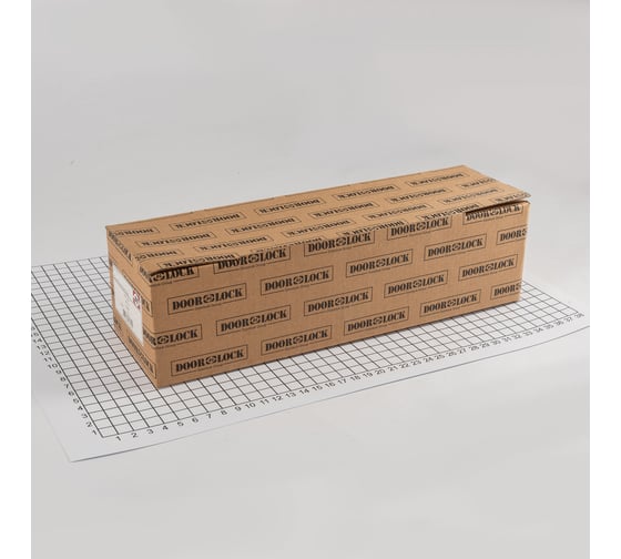 Доводчик DOORLOCK DL210 BC size 2-5 серебристый, с регулир. функциями тормоза открывания, усилия закрывания 75517