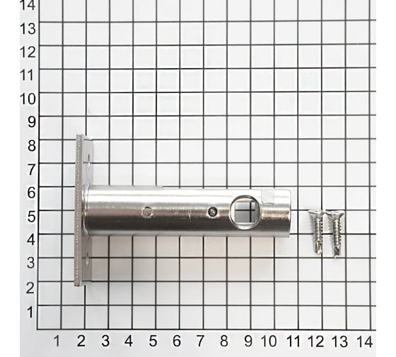 Дверная задвижка DOORLOCK DL160/8/67 SN матовый никель, бэксет 67мм, шпиндель 8x8мм 75333