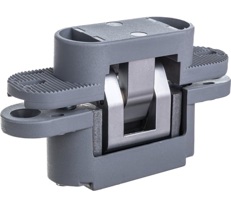 Скрытая петля CEMOM MOATTI ESTETIC 978 матовый хром, регулируемая, вес полотна 40кг, 23x95мм 51535