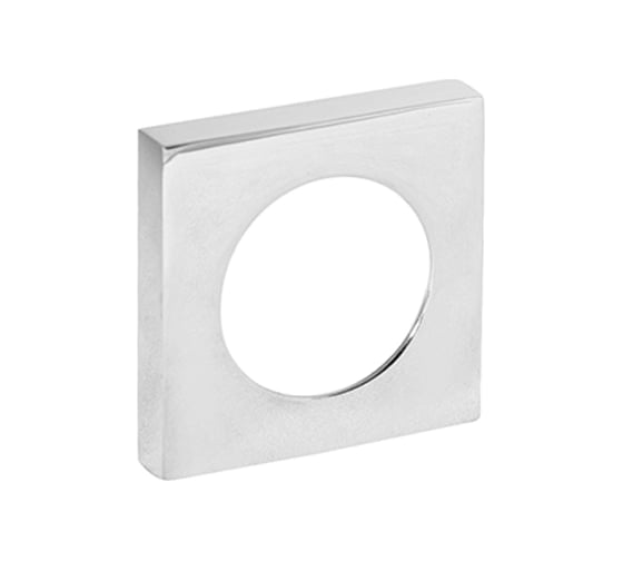 Квадратная накладка DOORLOCK SY пара OC полированный хром 73567