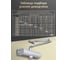 Доводчик DOORLOCK DL180A BC size 1-6/7 серебристый, с регулир. функциями тормоза открывания и усилия закрывания 75538 10
