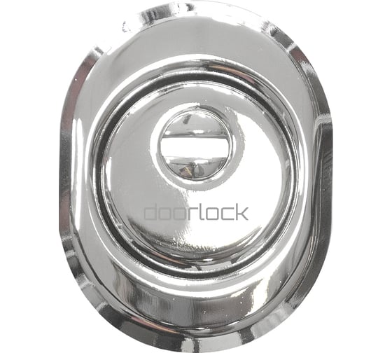 Защитная врезная броненакладка DOORLOCK DL PRO5417/20 CP полированный хром, HRC50, А=55-85мм 73381